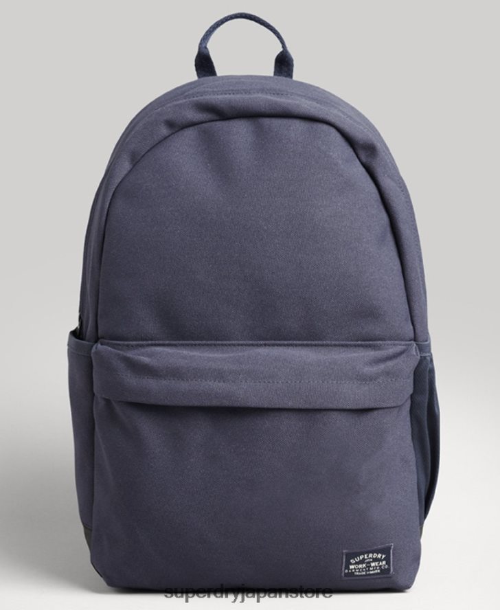 クラシックなモンタナリュックサック 男性 Superdry アクセサリー 海軍 2J62PZ1731