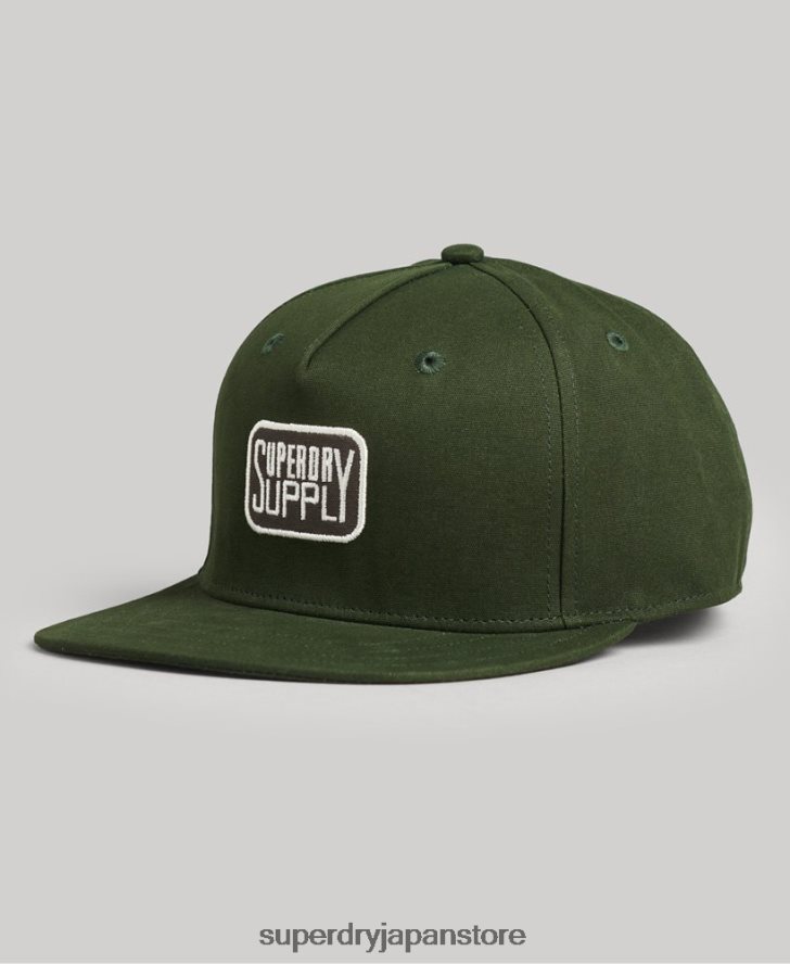 ビーボーイキャップ 男性 Superdry アクセサリー 緑 2J62PZ1746