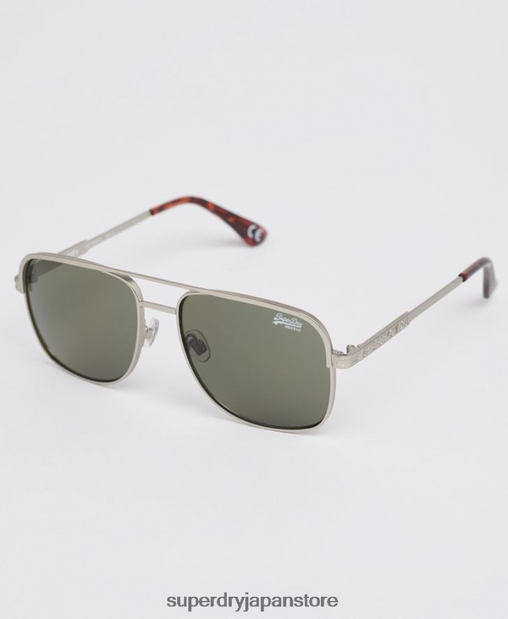 ハリソン サングラス 男性 Superdry アクセサリー 銀 2J62PZ1752
