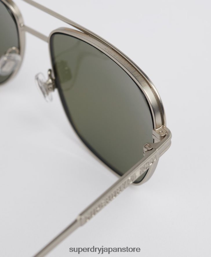 ハリソン サングラス 男性 Superdry アクセサリー 銀 2J62PZ1752