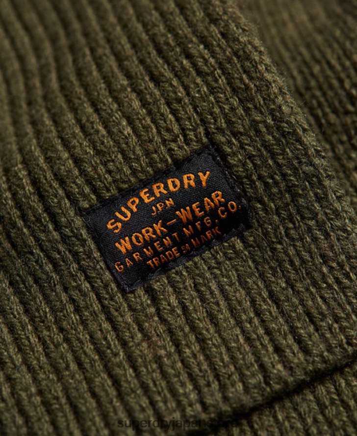 レーダースカーフ 男性 Superdry アクセサリー 緑 2J62PZ1819
