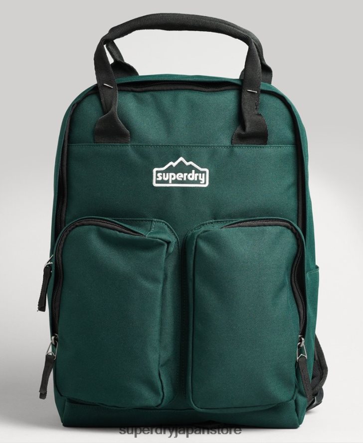 トップハンドルバックパック 男性 Superdry アクセサリー 緑 2J62PZ1822