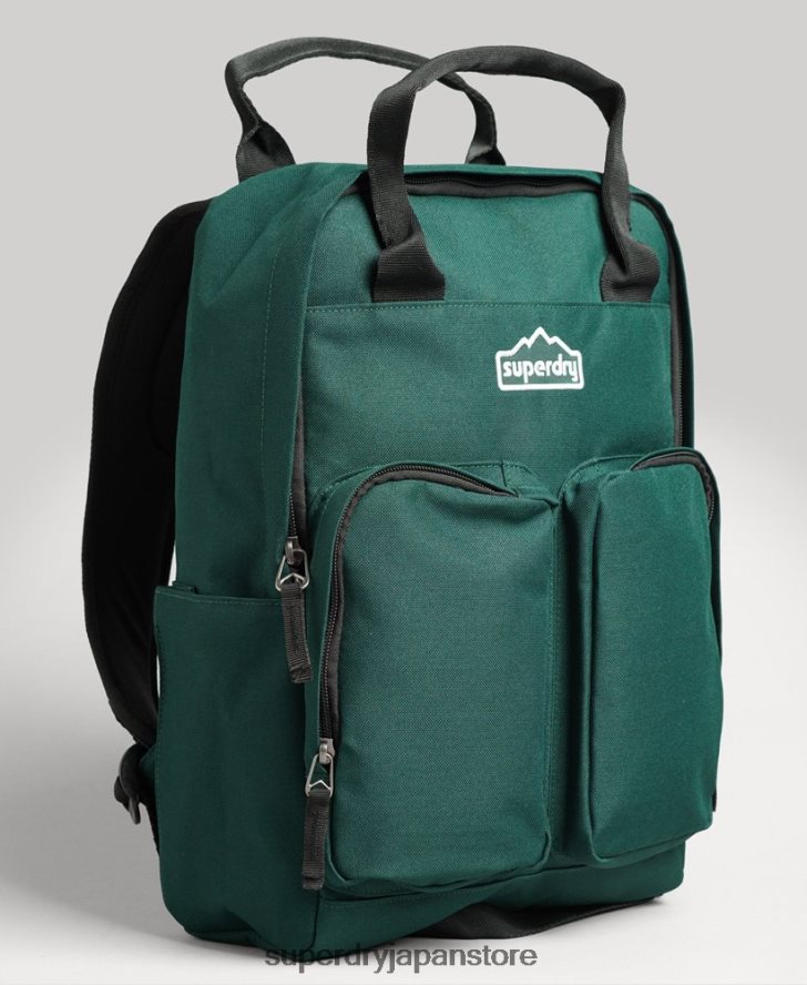 トップハンドルバックパック 男性 Superdry アクセサリー 緑 2J62PZ1822