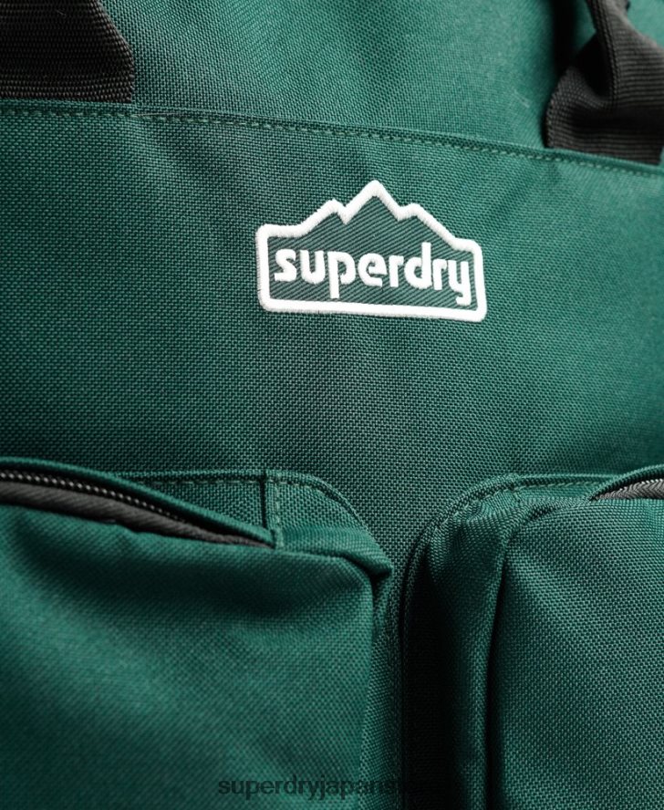 トップハンドルバックパック 男性 Superdry アクセサリー 緑 2J62PZ1822