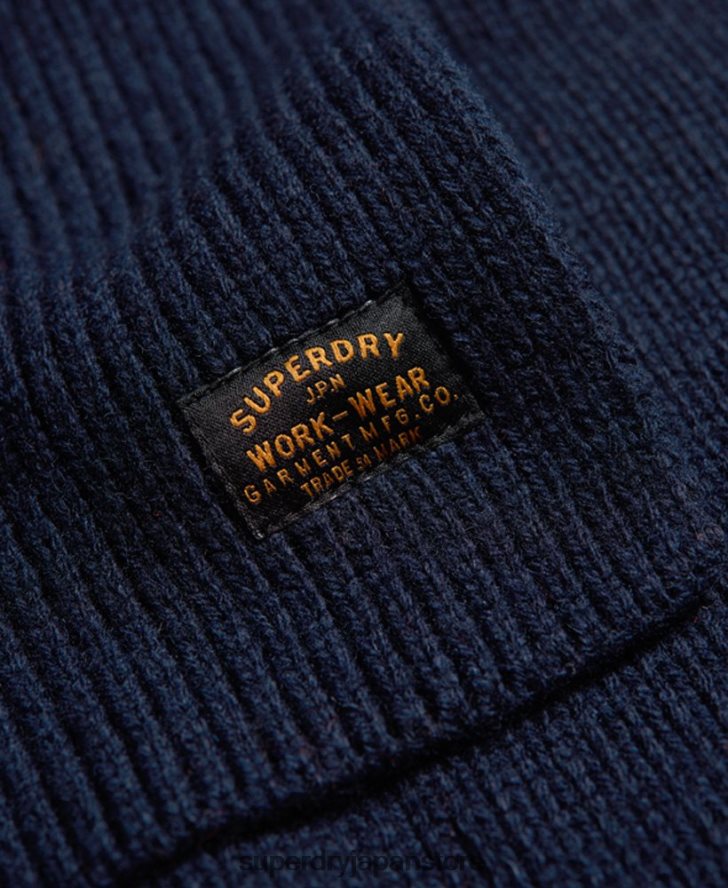 レーダースカーフ 男性 Superdry アクセサリー 海軍 2J62PZ1825