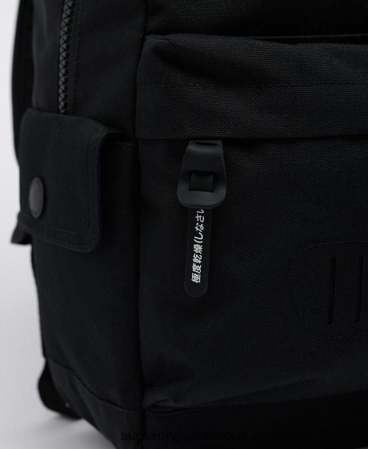 ヴィンテージロゴモンタナリュックサック 男性 Superdry アクセサリー 黒 2J62PZ1837