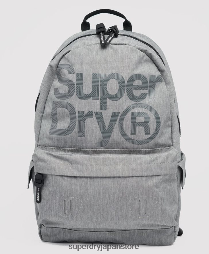 ロゴ モンタナ リュックサック 男性 Superdry アクセサリー グレー 2J62PZ1852