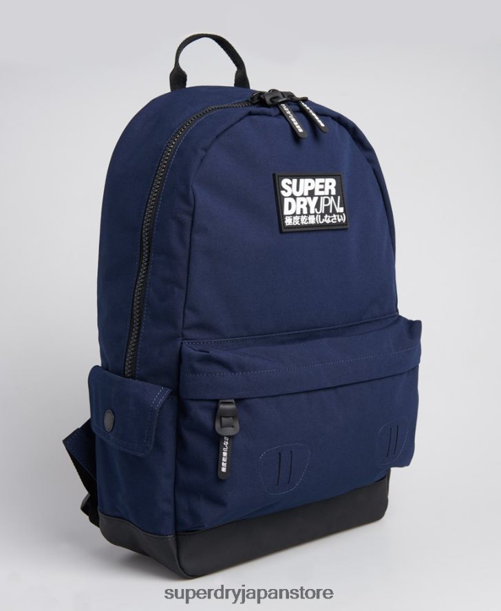 クラシックなモンタナリュックサック 男性 Superdry アクセサリー 海軍 2J62PZ1856