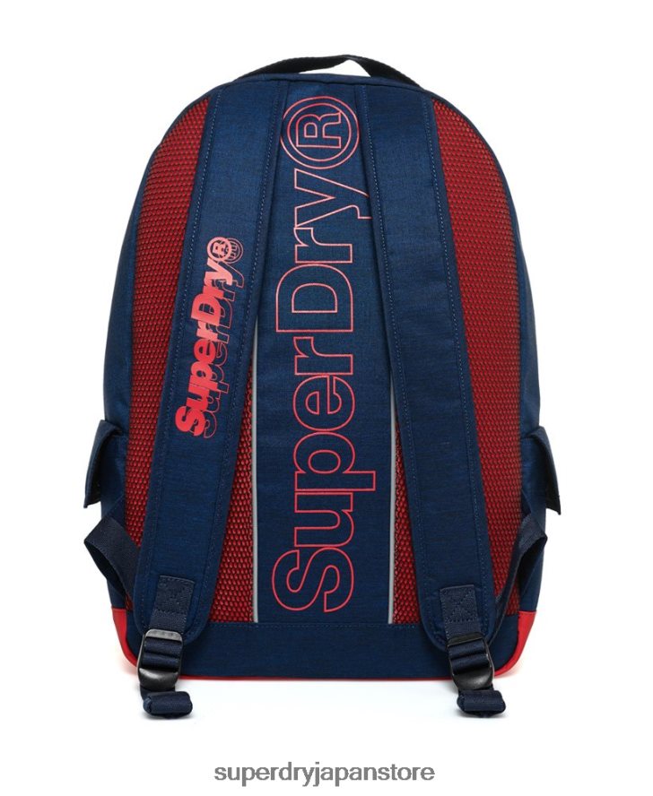 ジャッキーモンタナリュックサック 男性 Superdry アクセサリー 海軍 2J62PZ1860