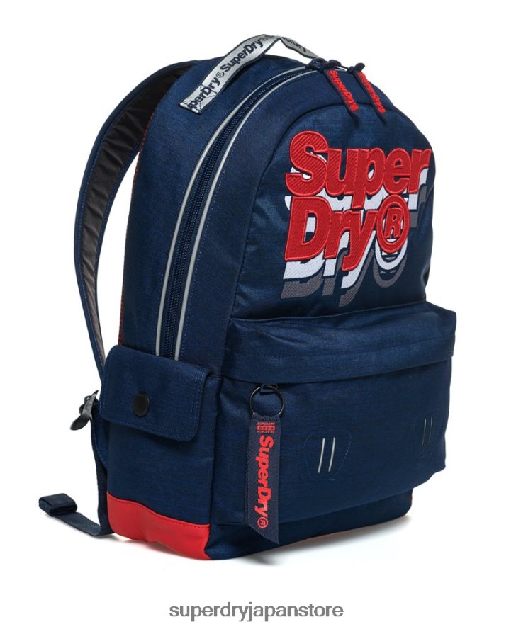 ジャッキーモンタナリュックサック 男性 Superdry アクセサリー 海軍 2J62PZ1860