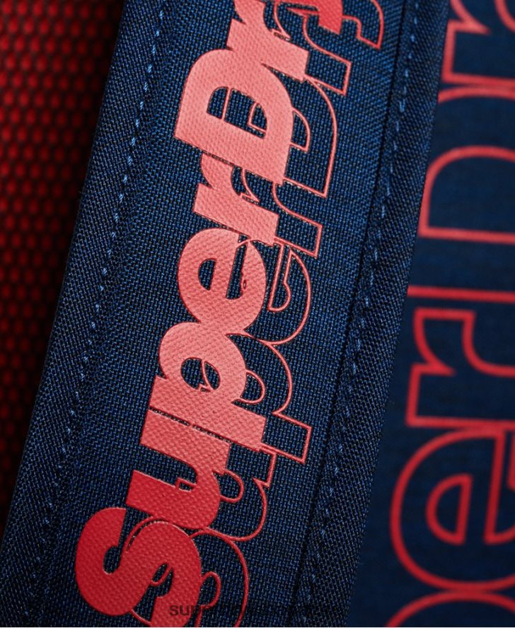 ジャッキーモンタナリュックサック 男性 Superdry アクセサリー 海軍 2J62PZ1860