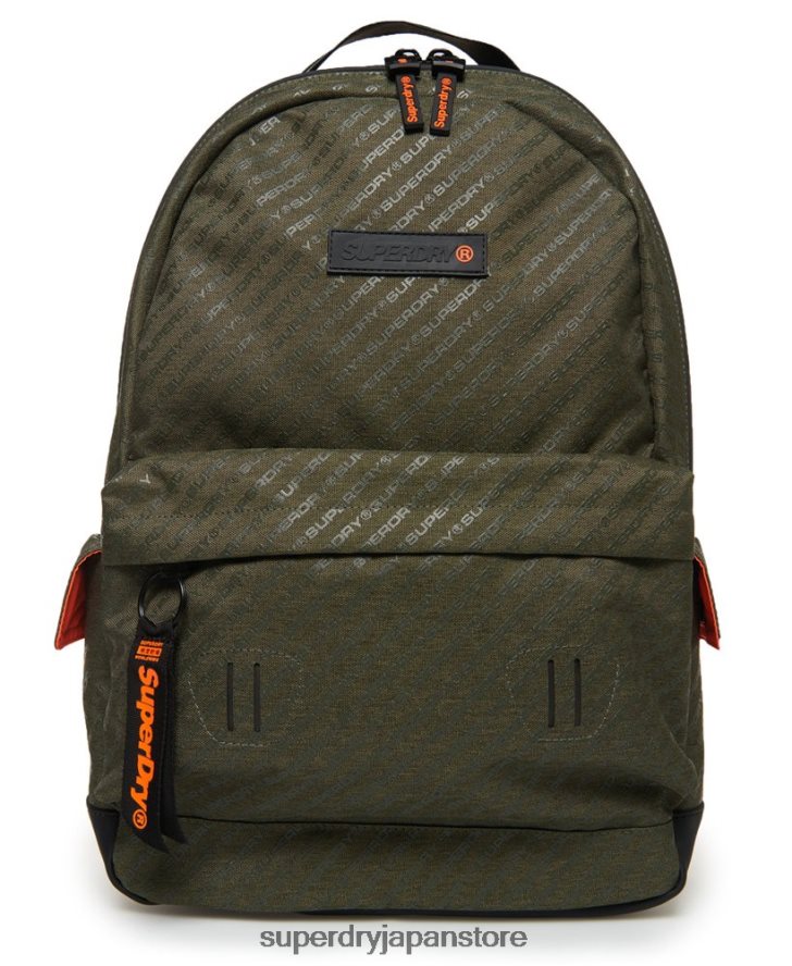 中空モンタナリュックサック 男性 Superdry アクセサリー 緑 2J62PZ1861