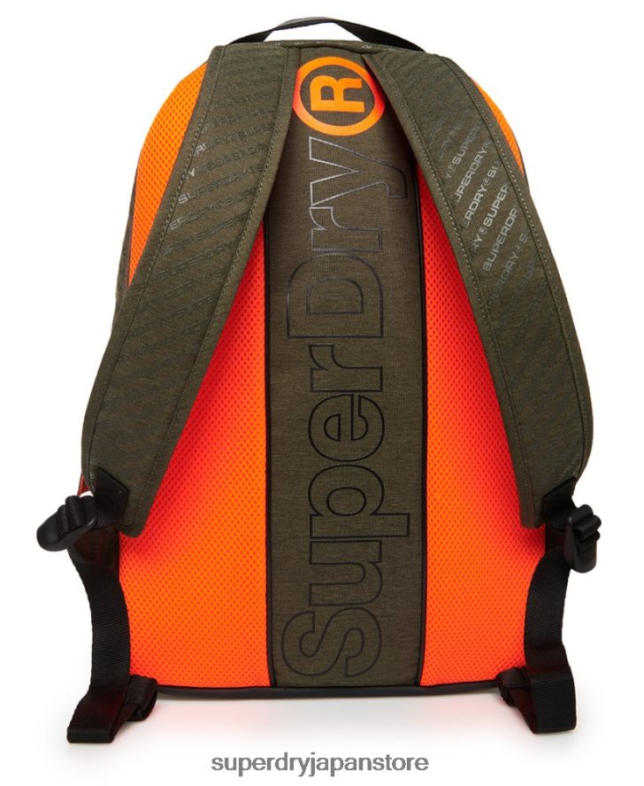 中空モンタナリュックサック 男性 Superdry アクセサリー 緑 2J62PZ1861