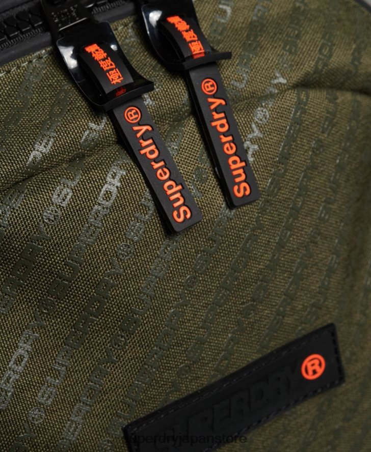 中空モンタナリュックサック 男性 Superdry アクセサリー 緑 2J62PZ1861