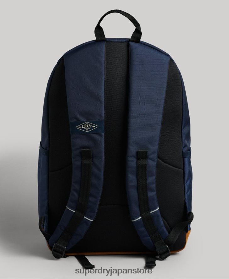 ヴィンテージ マイクロ刺繍入りモンタナ バックパック 女性 Superdry アクセサリー 海軍 2J62PZ1863