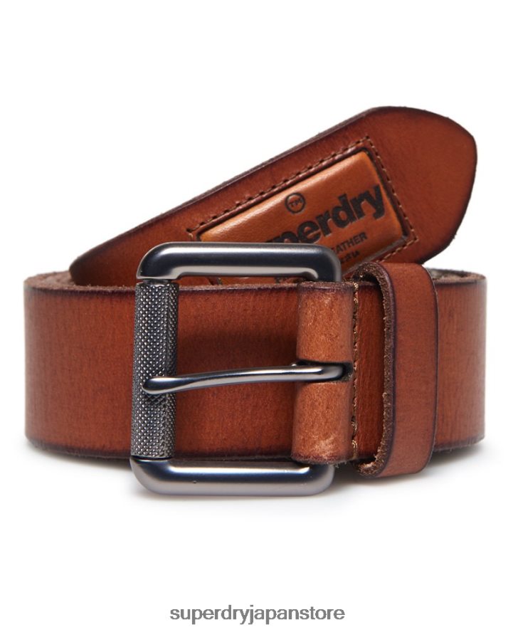 バッジマンベルト 男性 Superdry アクセサリー 黄褐色 2J62PZ1872