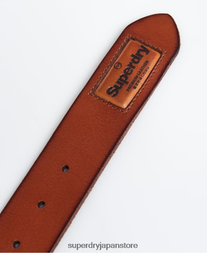 バッジマンベルト 男性 Superdry アクセサリー 黄褐色 2J62PZ1872