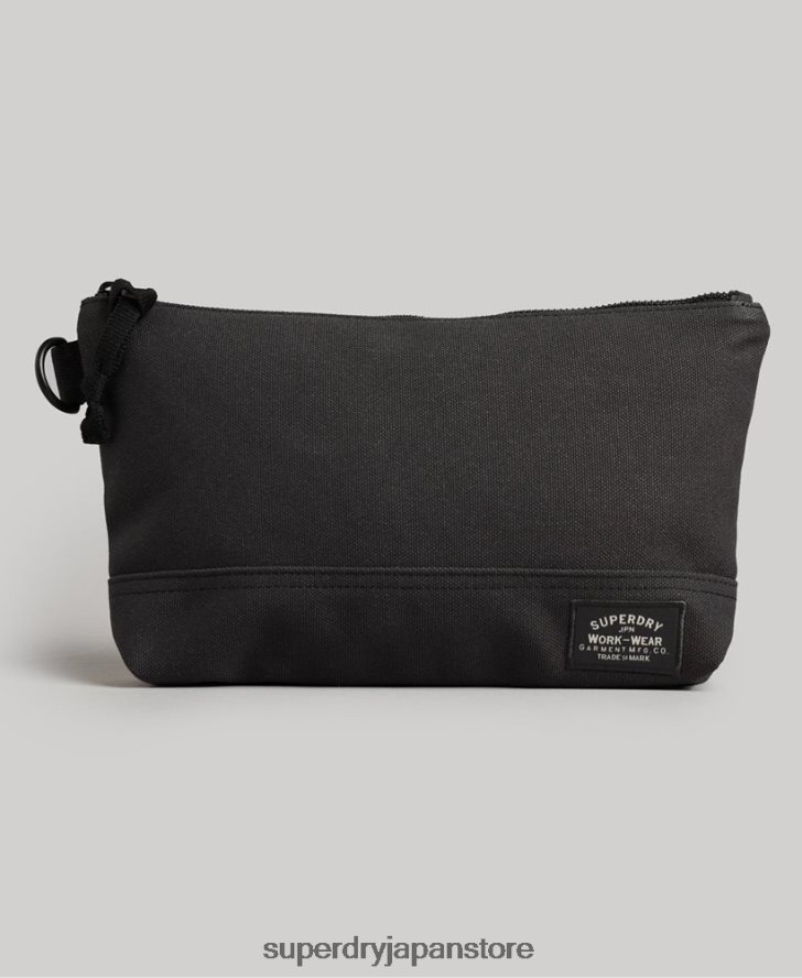 クラシックなウォッシュバッグ 男性 Superdry アクセサリー 濃い灰色 2J62PZ1873
