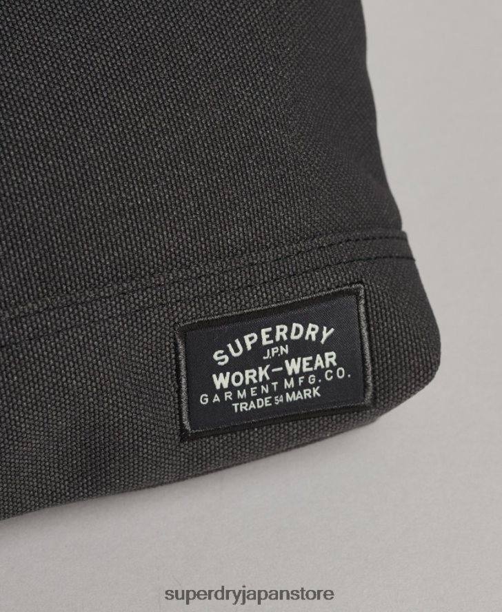 クラシックなウォッシュバッグ 男性 Superdry アクセサリー 濃い灰色 2J62PZ1873