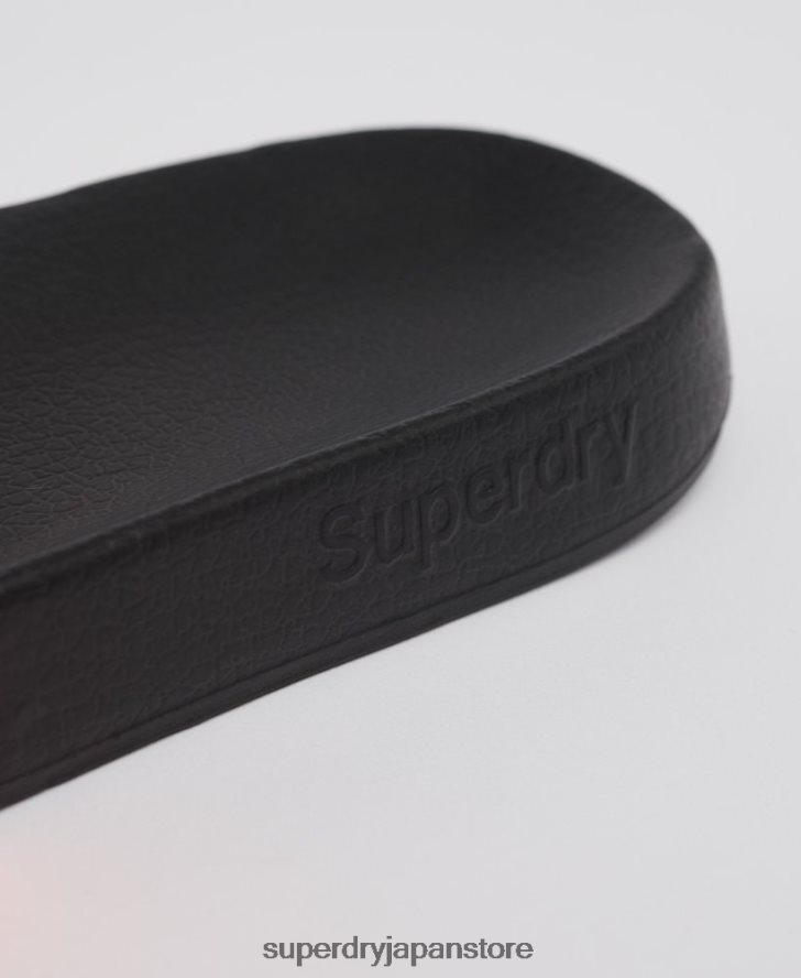 クラシックロゴスライダー 男性 Superdry 靴 オレンジ 2J62PZ1934