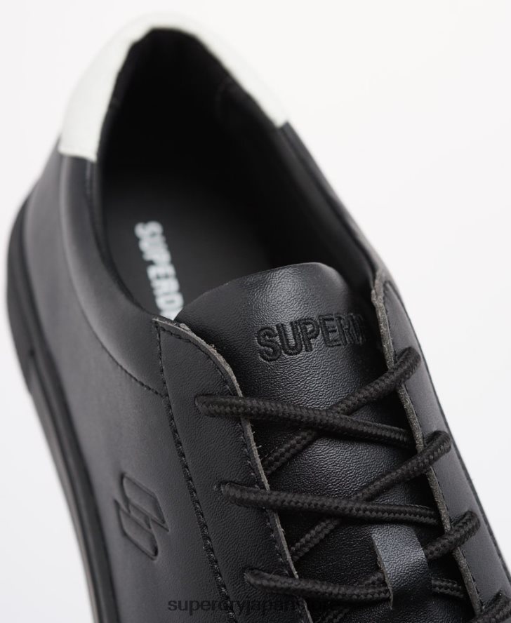 ビーガンコートテニストレーナー 男性 Superdry 靴 黒 2J62PZ1941