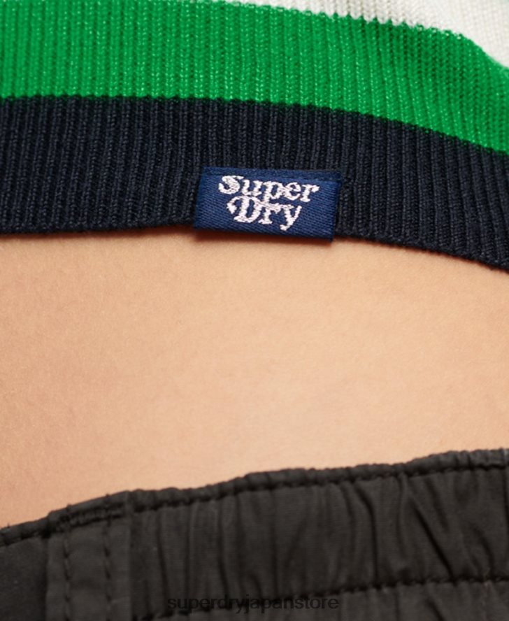 ファインニットタンクトップ 女性 Superdry 衣類 海軍 2J62PZ2012