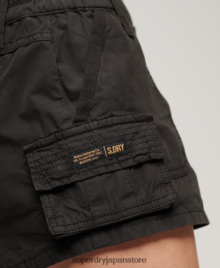 ユーティリティカーゴショーツ 女性 Superdry 衣類 濃い灰色 2J62PZ2054