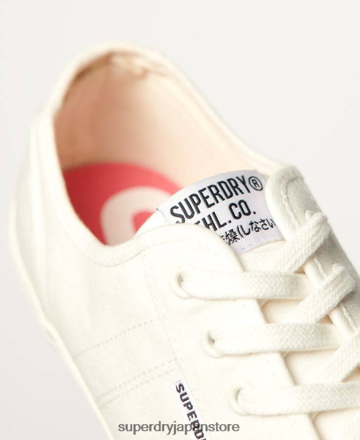 ビーガン ロー プロ クラシック スニーカー 女性 Superdry 靴 白 2J62PZ2113