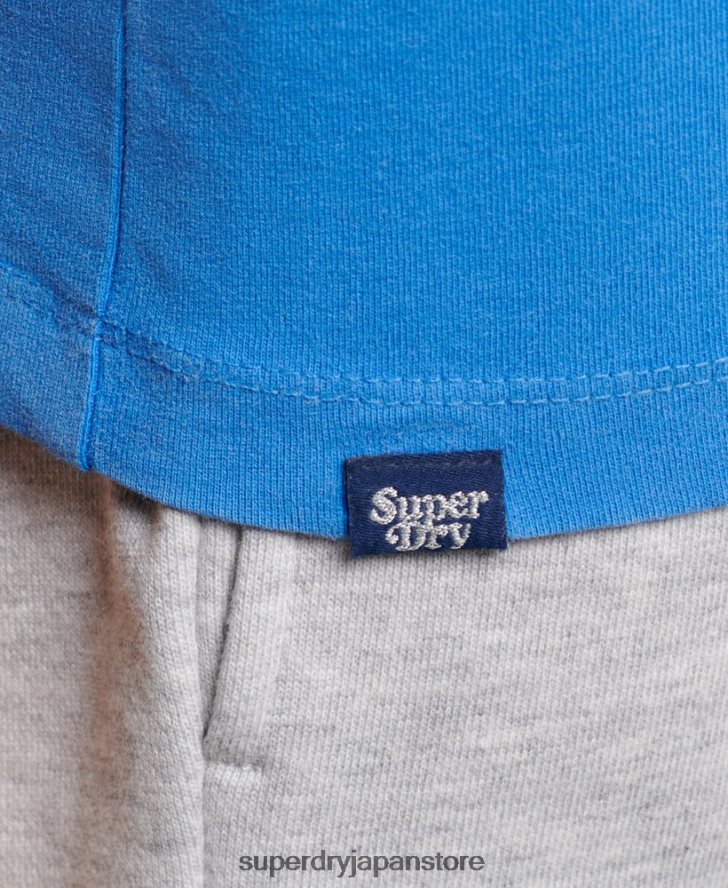 ヴィンテージロールウィズベスト 女性 Superdry 衣類 青 2J62PZ2174