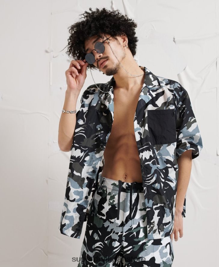 エネルギーディストピアシャツ 男性 Superdry 衣類 マルチ 2J62PZ220