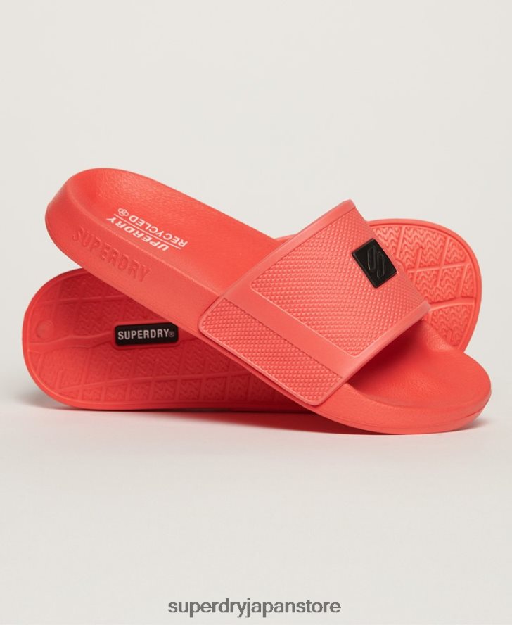 コードテックスライダー 女性 Superdry 靴 赤 2J62PZ2204