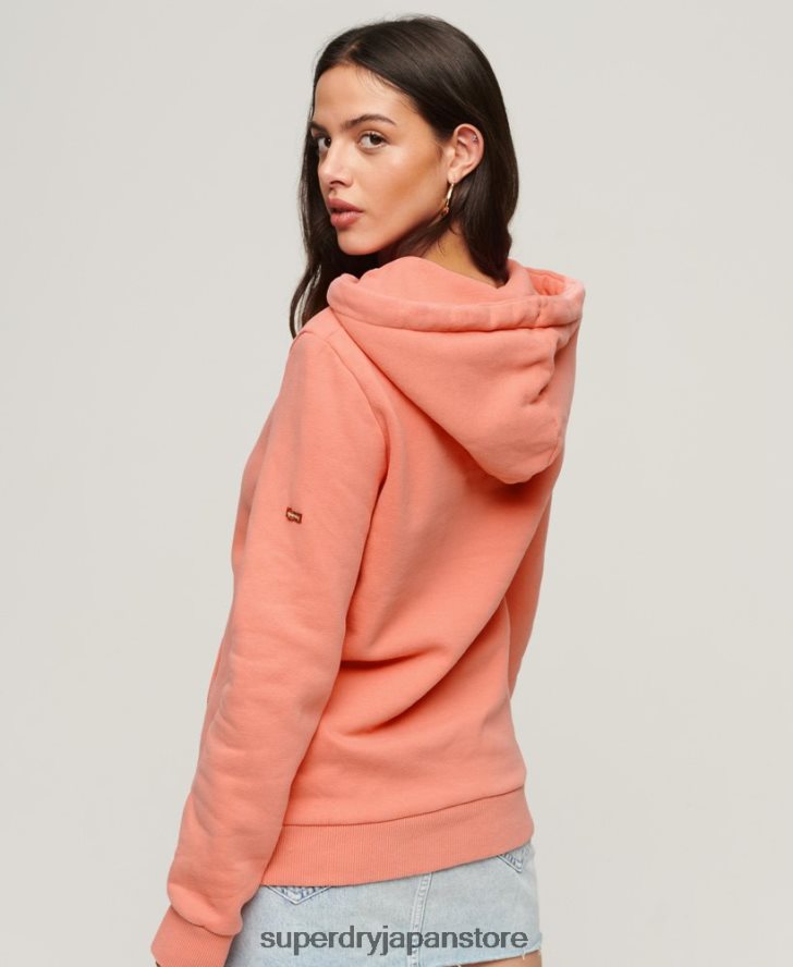 ヴィンテージシャドウパーカー 女性 Superdry 衣類 コーラル 2J62PZ2243