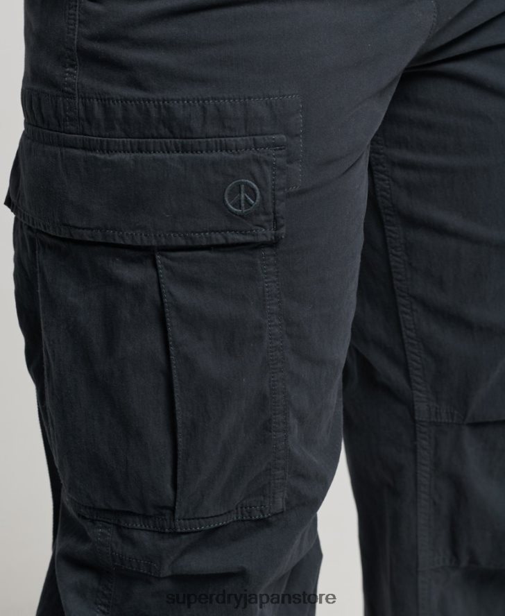 ヴィンテージローライズカーゴパンツ 女性 Superdry 衣類 海軍 2J62PZ2273