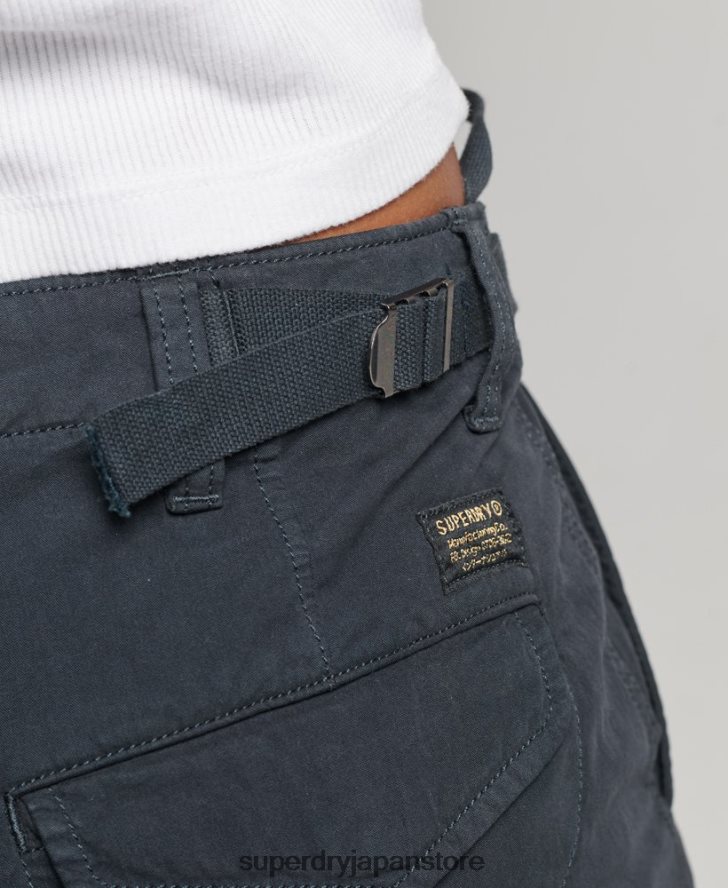 ヴィンテージローライズカーゴパンツ 女性 Superdry 衣類 海軍 2J62PZ2273
