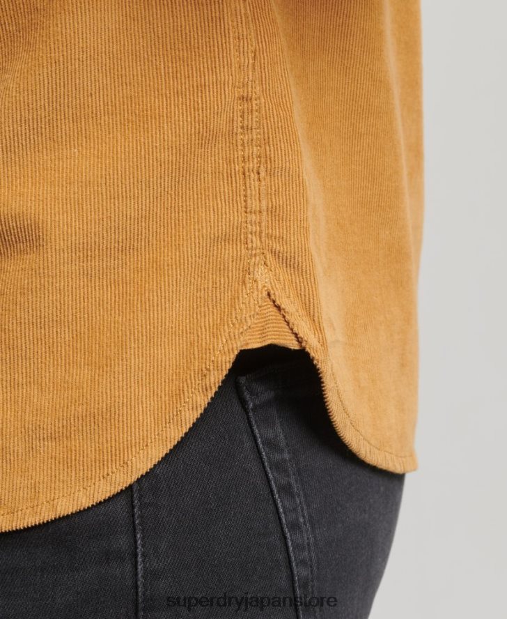 トレイルズマンコードシャツ 男性 Superdry 衣類 黄色 2J62PZ227