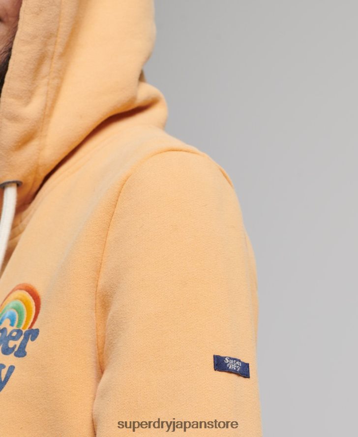 ヴィンテージレインボーパーカー 女性 Superdry 衣類 茶色 2J62PZ2280