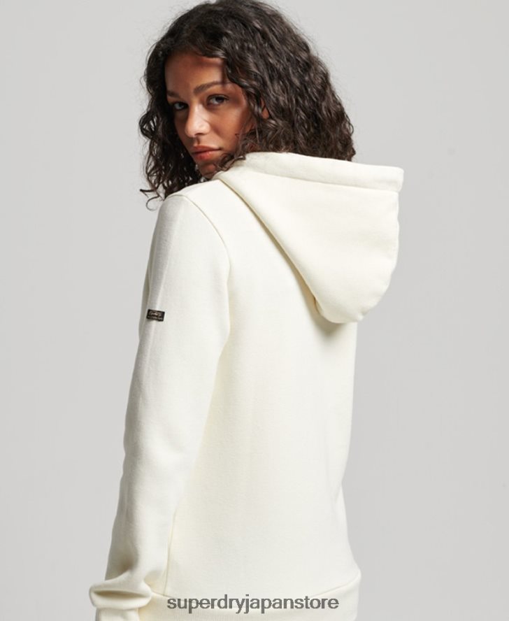 ヴィンテージロゴナラティブジップパーカー 女性 Superdry 衣類 ライトグレー 2J62PZ2282