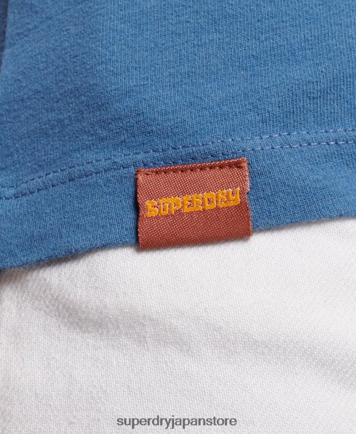 ヴィンテージクーパークラシックベストトップ 女性 Superdry 衣類 青 2J62PZ2284