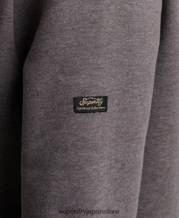 ヴィンテージロゴナラティブパーカー 女性 Superdry 衣類 黒 2J62PZ2305