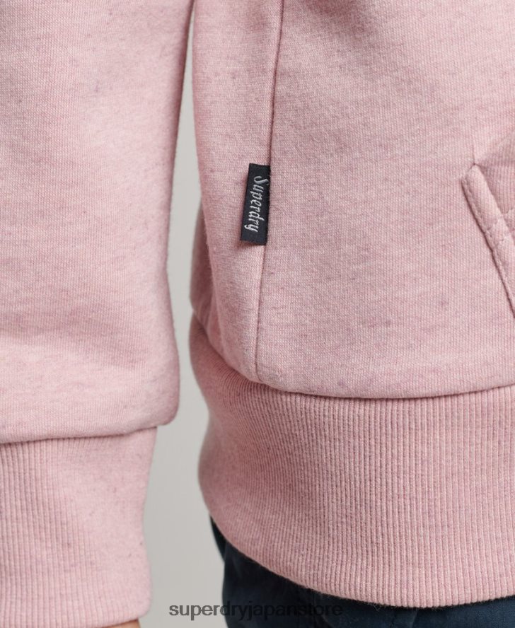 ヴィンテージクーパーエンボスパーカー 女性 Superdry 衣類 ピンク 2J62PZ2323