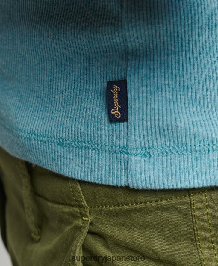 レーストリムベストトップ 女性 Superdry 衣類 青 2J62PZ2339