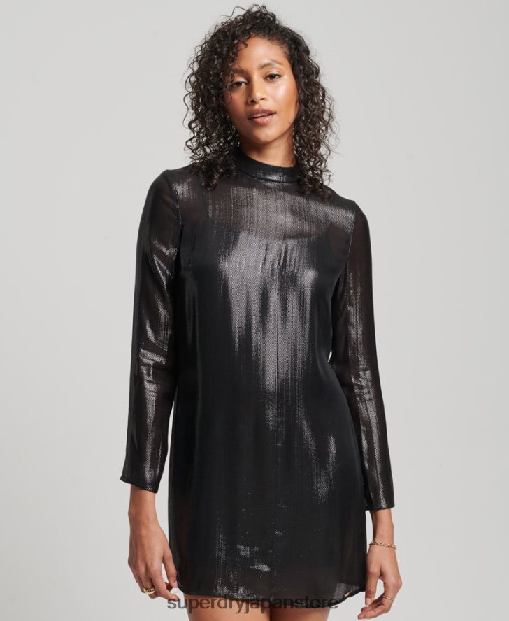 スタジオスパークルドレス 女性 Superdry 衣類 黒 2J62PZ2437