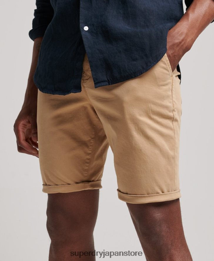 コアチノショーツ 男性 Superdry 衣類 ベージュ 2J62PZ245