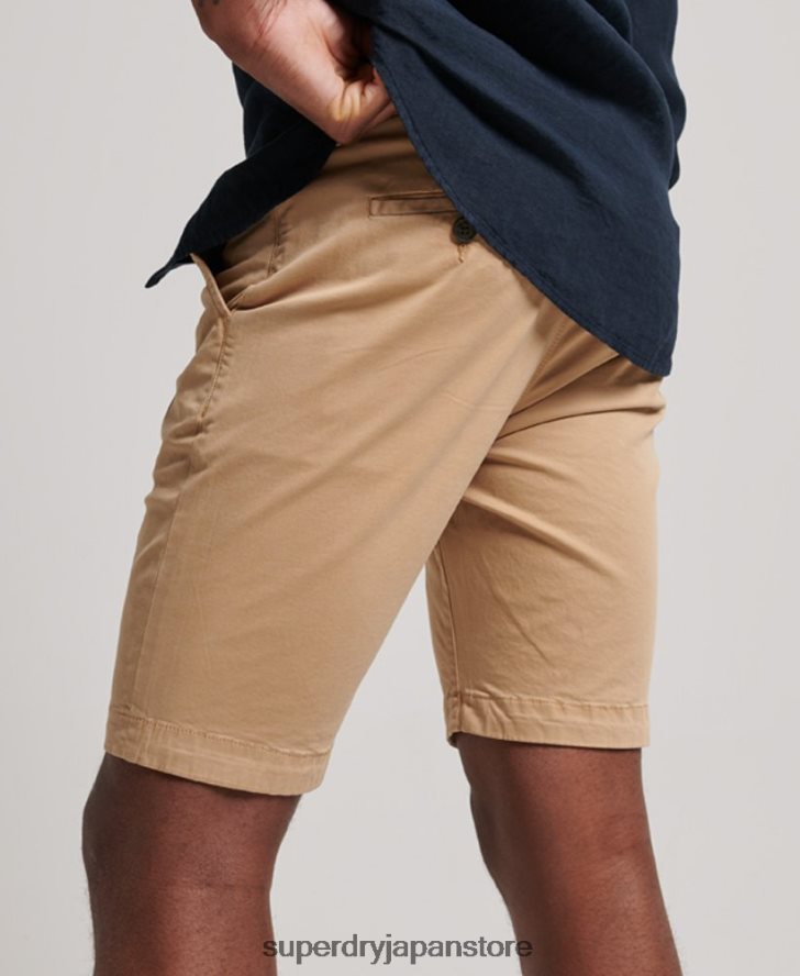 コアチノショーツ 男性 Superdry 衣類 ベージュ 2J62PZ245