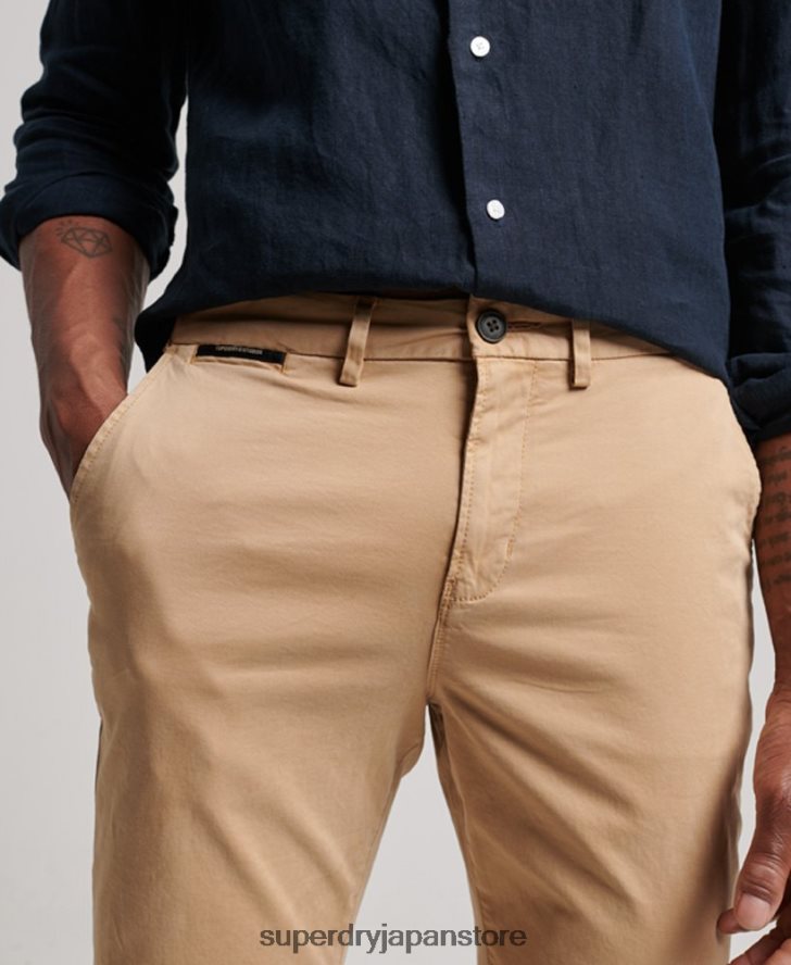 コアチノショーツ 男性 Superdry 衣類 ベージュ 2J62PZ245