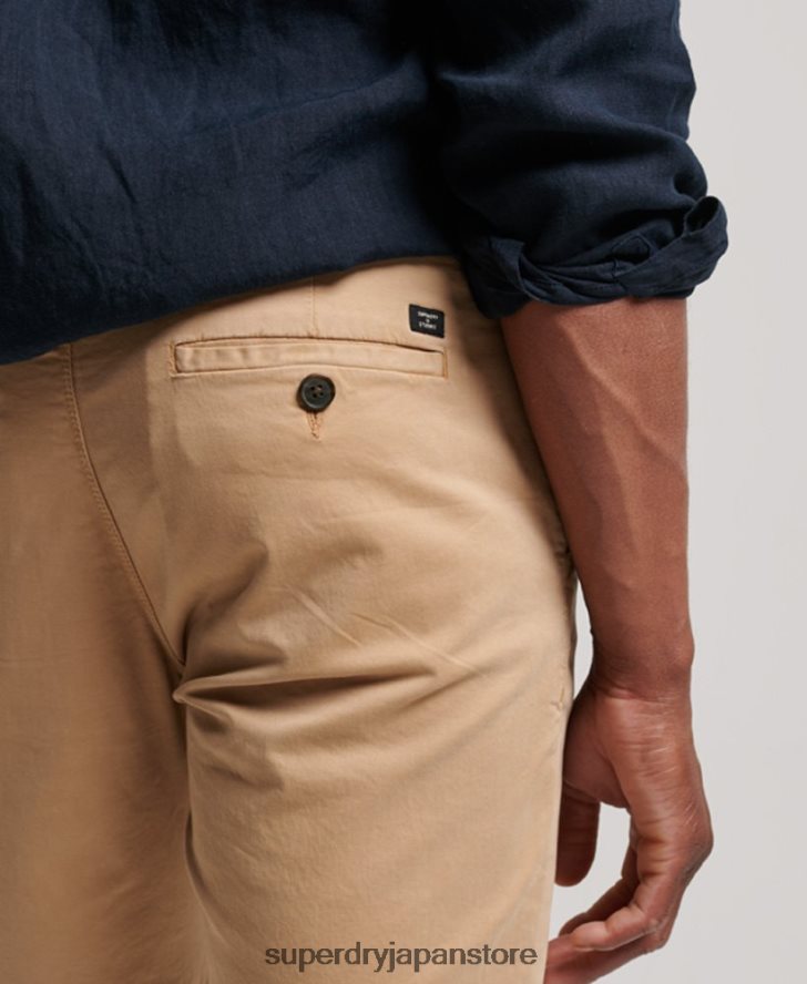 コアチノショーツ 男性 Superdry 衣類 ベージュ 2J62PZ245