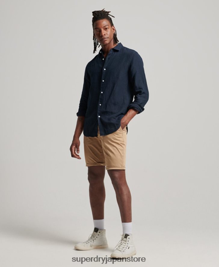 コアチノショーツ 男性 Superdry 衣類 ベージュ 2J62PZ245
