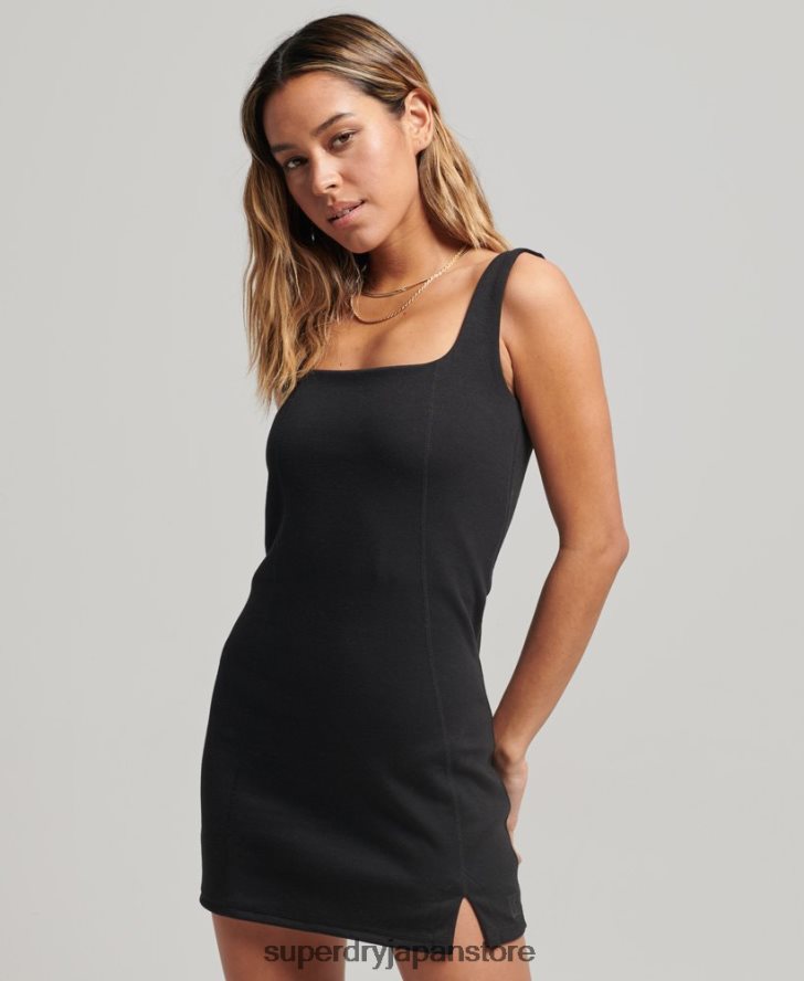 ハイテクドレス 女性 Superdry 衣類 黒 2J62PZ2501
