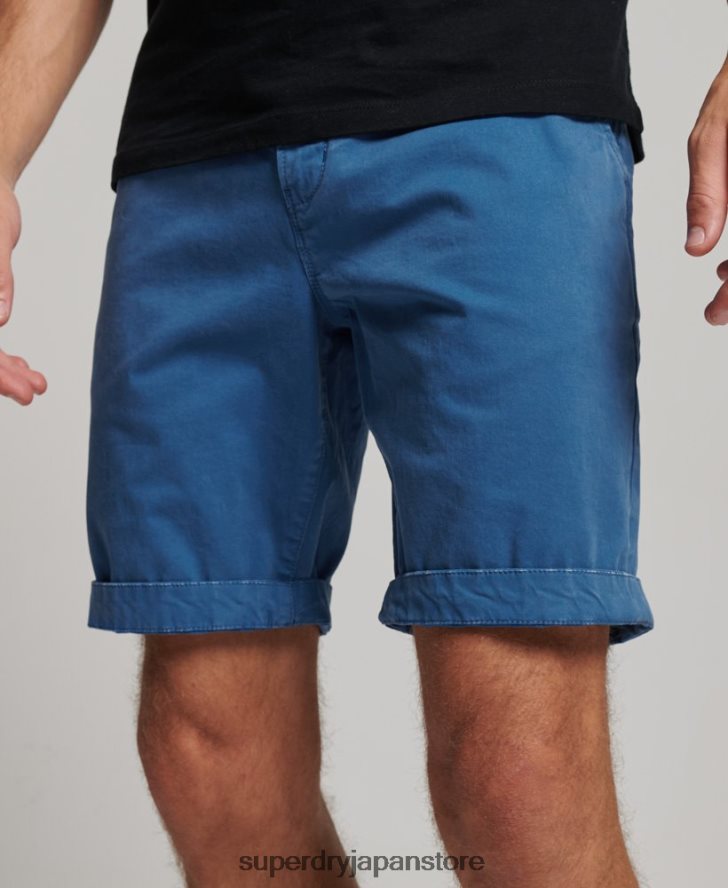 コアチノショーツ 男性 Superdry 衣類 ライトブルー 2J62PZ251
