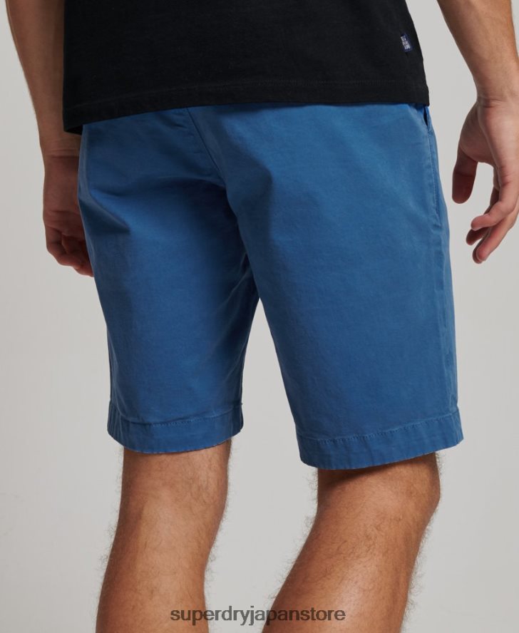 コアチノショーツ 男性 Superdry 衣類 ライトブルー 2J62PZ251